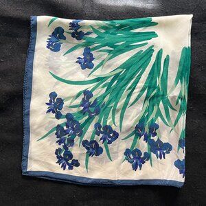 Vintage Boston Museum Of Fine Arts 100% Silk Square Scarf 32” x 32”*